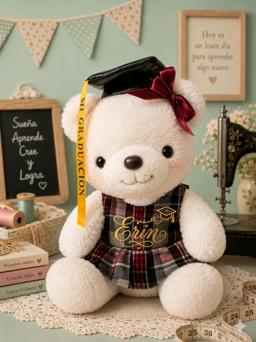 Oso de graduación